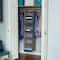 Household Essentials Gray Linen 6-Shelf Hanging Closet Organizer